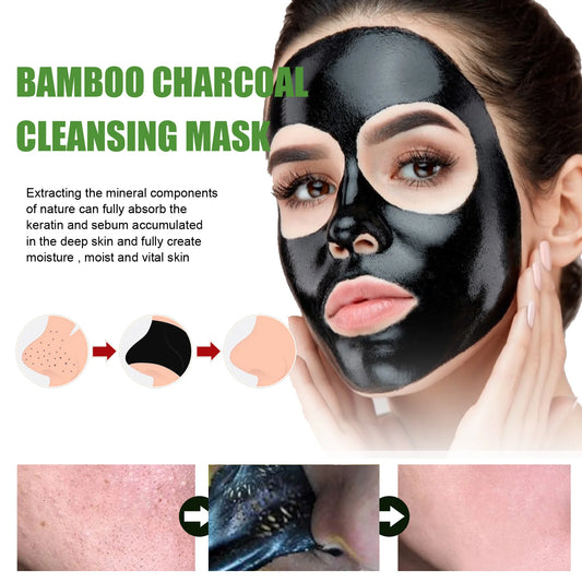 MASCARA REMOVEDORA DE CRAVO DE CARVÃO DE BAMBU