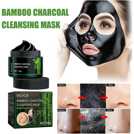 MASCARA REMOVEDORA DE CRAVO DE CARVÃO DE BAMBU