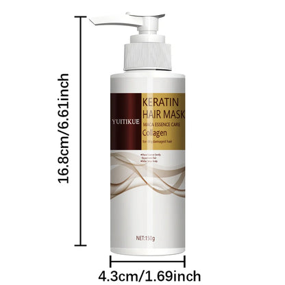 Máscara capilar de queratina